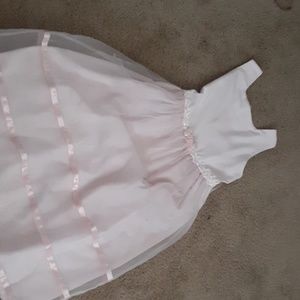 A beautiful pink dress